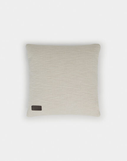 HERNO HABITA BOUCLÉ CUSHION Natural