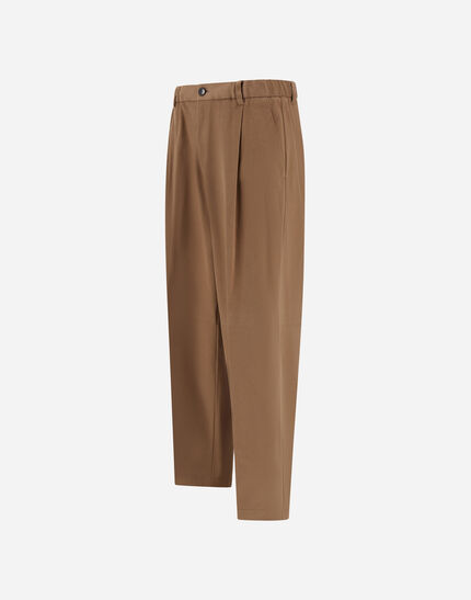 TROUSERS IN STRETCH COTTON VELVET Camel 2 TROUSERS IN STRETCH COTTON VELVET Camel