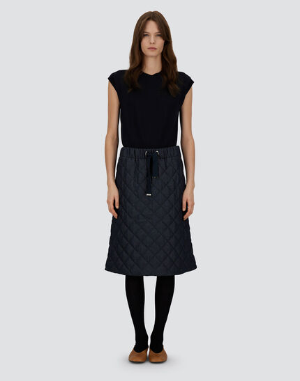 VEST IN BASIC MERINO WOOL Dark Blue