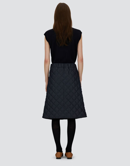 VEST IN BASIC MERINO WOOL Dark Blue