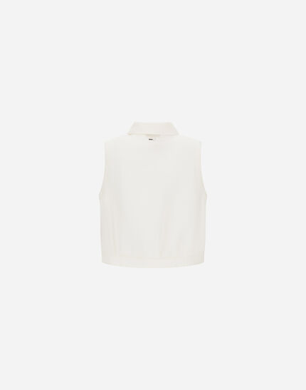 RESORT BLOUSE IN NEW LINO White 7 RESORT BLOUSE IN NEW LINO White