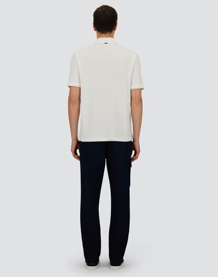 RESORT POLO SHIRT IN BASIC COTTON White