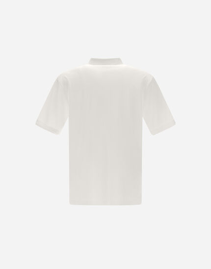 RESORT POLO SHIRT IN BASIC COTTON White