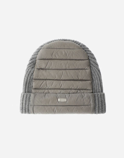 BEANIE IN NYLON ULTRALIGHT Light Grey 1 BEANIE IN NYLON ULTRALIGHT Light Grey