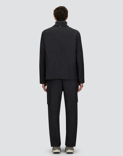 SHACKET IN WOOL FLANNEL Iron