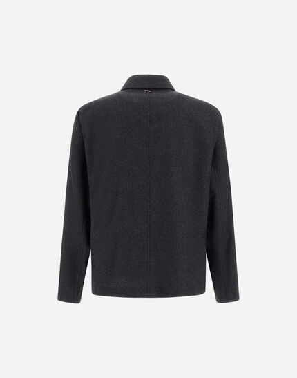 SHACKET IN WOOL FLANNEL Iron