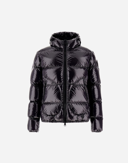 BOMBER JACKET IN GLOSS Iron