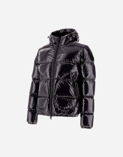 BOMBER JACKET IN GLOSS Iron