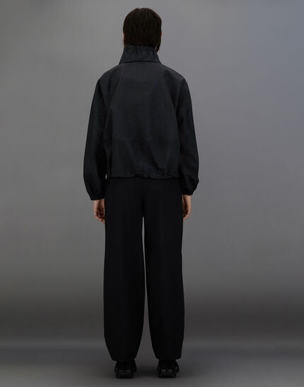 LAMINAR JACKET IN WOOL TOUCH Black