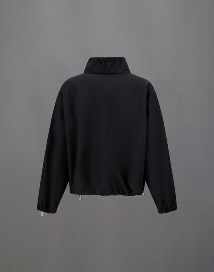LAMINAR JACKET IN WOOL TOUCH Black
