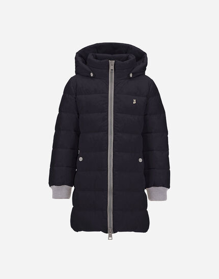 LONG JACKET IN NYLON CHAMONIX Black Espresso