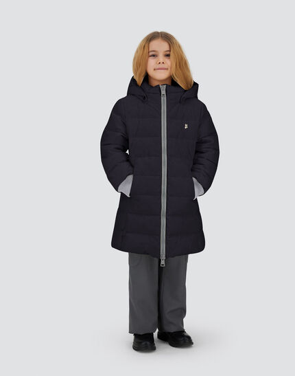 LONG JACKET IN NYLON CHAMONIX Black Espresso