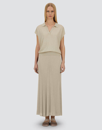 RESORT SKIRT IN BRIGHT KNIT Chantilly 4 RESORT SKIRT IN BRIGHT KNIT Chantilly