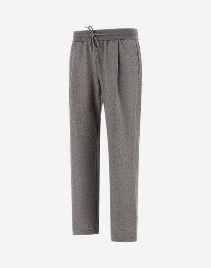 TROUSERS IN DOUBLE JERSEY Iron 6 TROUSERS IN DOUBLE JERSEY Iron