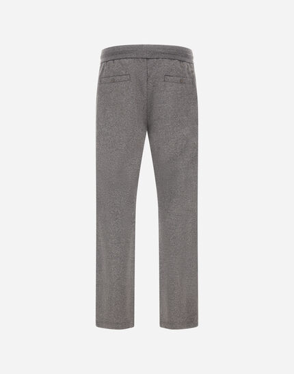 TROUSERS IN DOUBLE JERSEY Iron 7 TROUSERS IN DOUBLE JERSEY Iron