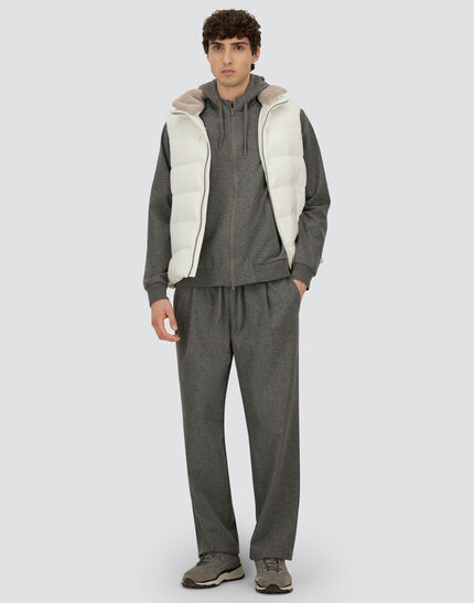 TROUSERS IN DOUBLE JERSEY Iron 8 TROUSERS IN DOUBLE JERSEY Iron