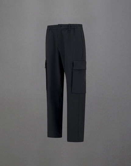 LAMINAR CARGO TROUSERS IN COMFORT TECH Black