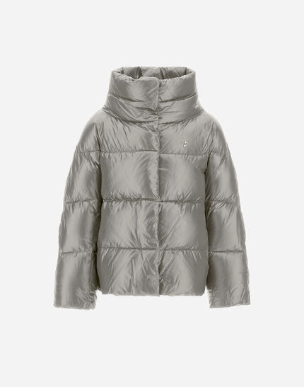 CAPE IN NYLON ULTRALIGHT Light Grey