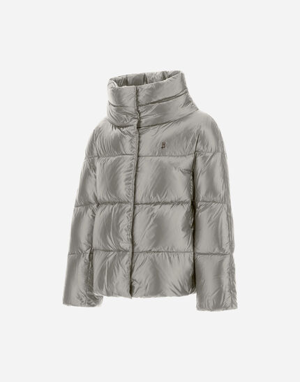 CAPE IN NYLON ULTRALIGHT Light Grey
