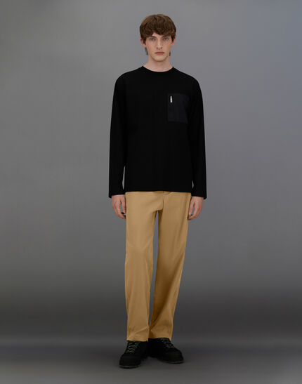 LAMINAR TROUSERS IN COMFORT TECH Camel