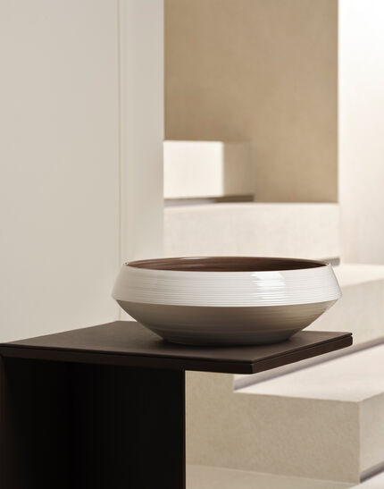 HERNO HABITA VERSATILE CERAMIC BOWL Natural