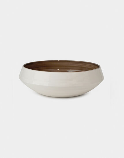 HERNO HABITA VERSATILE CERAMIC BOWL Natural