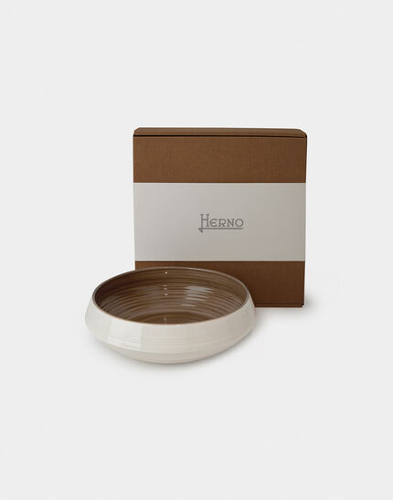 HERNO HABITA VERSATILE CERAMIC BOWL Natural