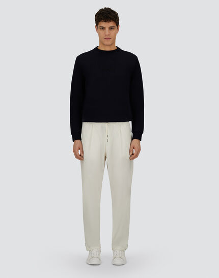 RESORT TROUSERS IN LIGHT NYLON STRETCH White 3 RESORT TROUSERS IN LIGHT NYLON STRETCH White