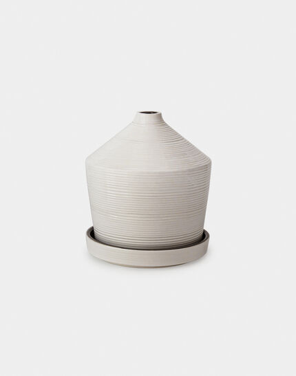 HERNO HABITA DIFFUSER COVER WITH TRAY Natural