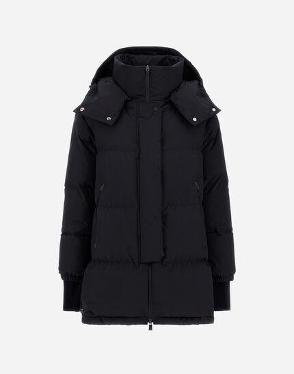 RELAXED JACKET IN 2-LAYER WINDSTOPPER Black
