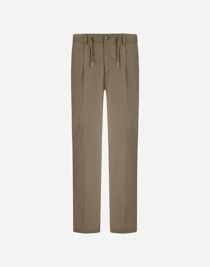 RESORT TROUSERS IN CASHMERE SILK Dove Grey