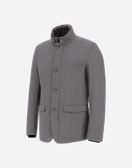 BLAZER WITH BIB IN 2-LAYER WINDSTOPPER Grey 2 BLAZER WITH BIB IN 2-LAYER WINDSTOPPER Grey