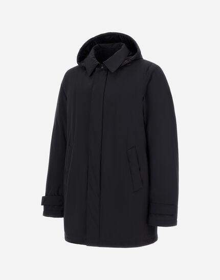 LONG PARKA IN 2-LAYER WINDSTOPPER Black 6 LONG PARKA IN 2-LAYER WINDSTOPPER Black