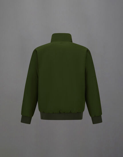 LAMINAR BOMBER JACKET IN ORGANIC TECH Greener Pastures