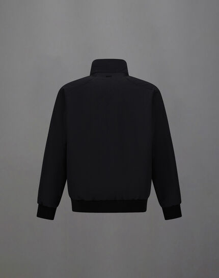 LAMINAR BOMBER JACKET IN ORGANIC TECH Black