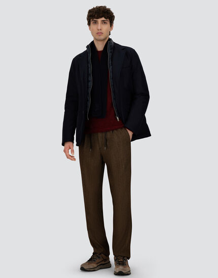 BLAZER IN NEW BUSINESS MEMBRANATED Navy Blue