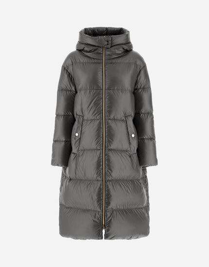 PARKA IN NYLON ULTRALIGHT Grey 1 PARKA IN NYLON ULTRALIGHT Grey