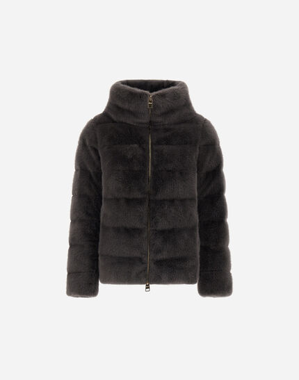 CAPPA IN LADY ALTERNATIVE FUR Grey 1 CAPPA IN LADY ALTERNATIVE FUR Grey