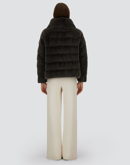 CAPPA IN LADY ALTERNATIVE FUR Grey 5 CAPPA IN LADY ALTERNATIVE FUR Grey