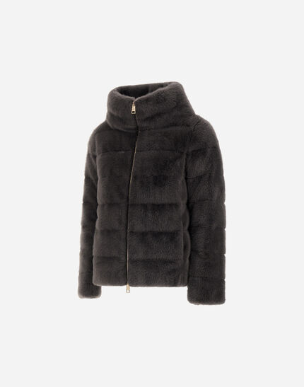 CAPPA IN LADY ALTERNATIVE FUR Grey 6 CAPPA IN LADY ALTERNATIVE FUR Grey