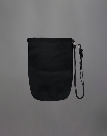 LAMINAR BAG IN SOLID WOVEN Black 2 LAMINAR BAG IN SOLID WOVEN Black