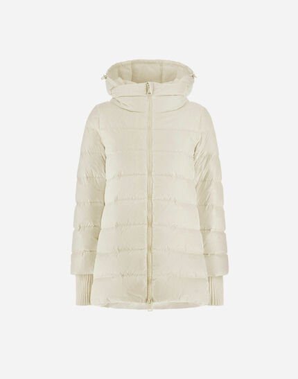 A-SHAPE JACKET IN NYLON CHAMONIX White