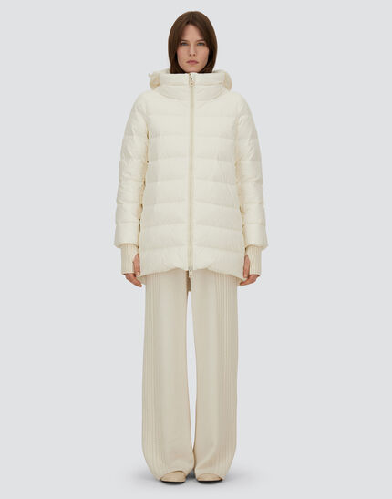 A-SHAPE JACKET IN NYLON CHAMONIX White 4 A-SHAPE JACKET IN NYLON CHAMONIX White