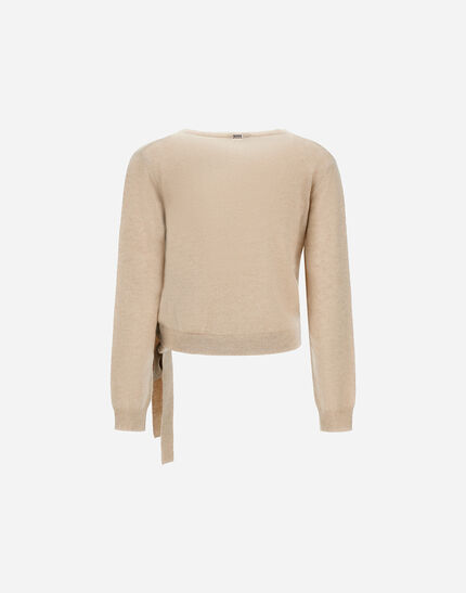RESORT CARDIGAN IN LIGHT CASHMERE KNIT Chantilly