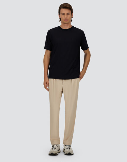 TROUSERS IN SUEDE EFFECT AND CHANGING NYLON Ice