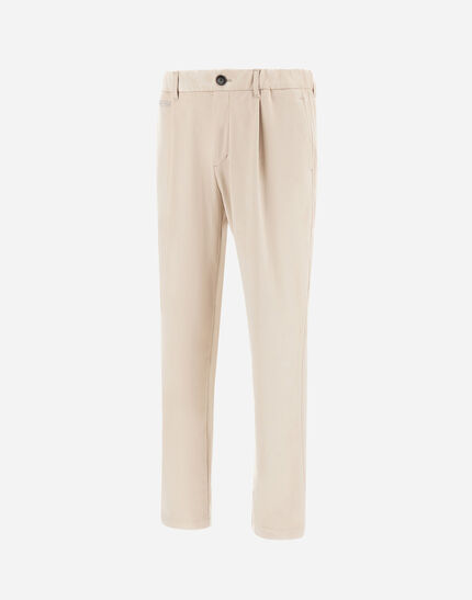 TROUSERS IN SUEDE EFFECT AND CHANGING NYLON Ice