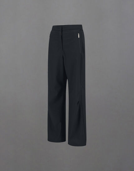 LAMINAR TROUSERS IN WOOL TOUCH Black