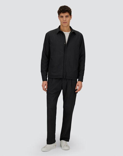 RESORT SHACKET IN NYLON COMFORT STRETCH Slate