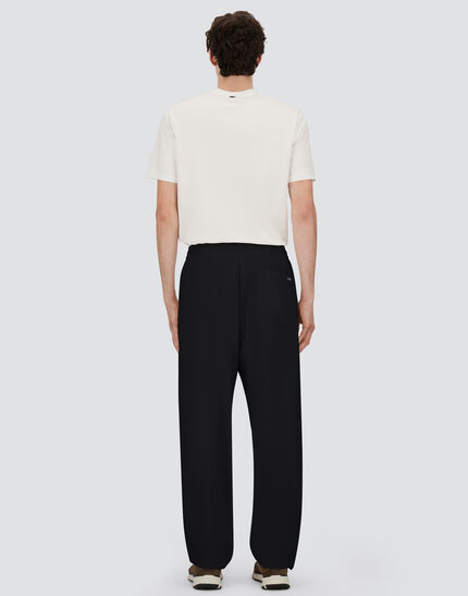 COTTON FEEL TROUSERS Black