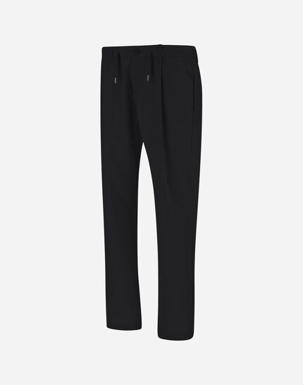 COTTON FEEL TROUSERS Black